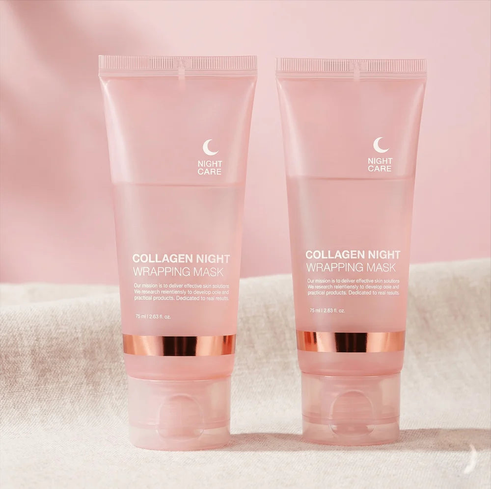 Maschera notte peel-off al collagene