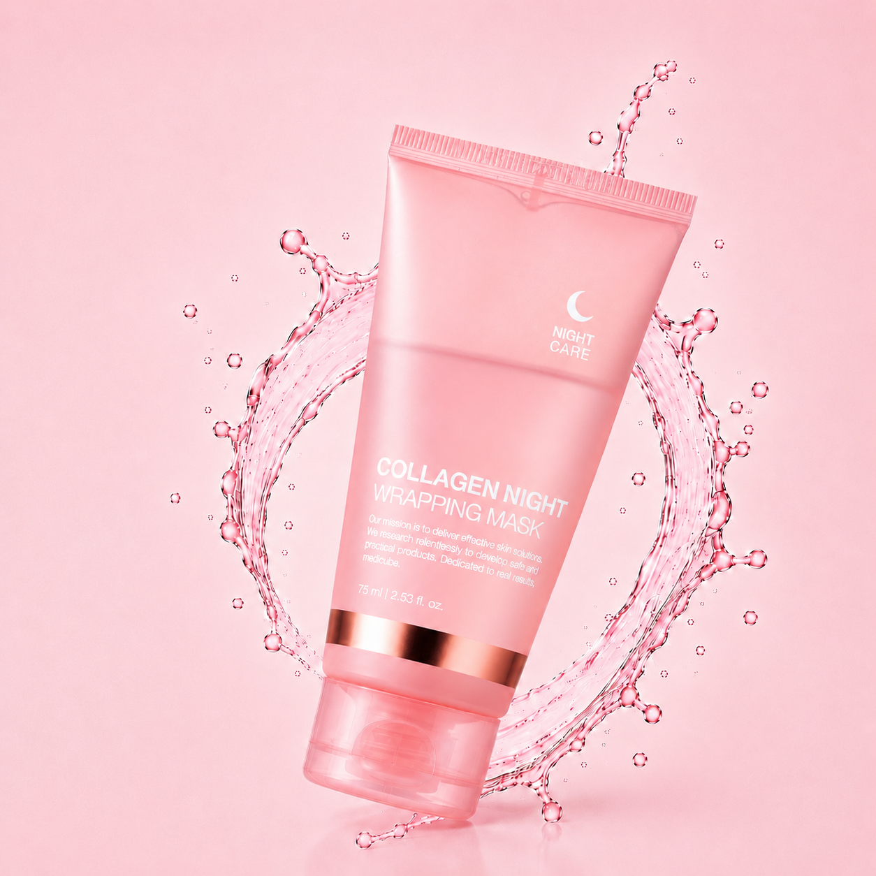 Maschera notte peel-off al collagene