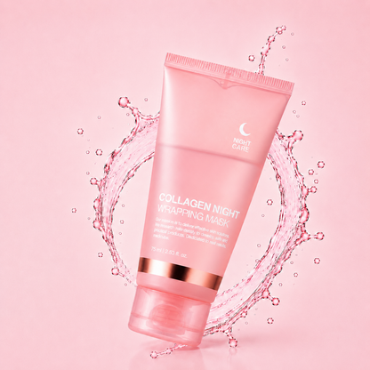 Maschera notte peel-off al collagene