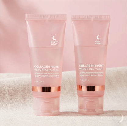 Maschera notte peel-off al collagene
